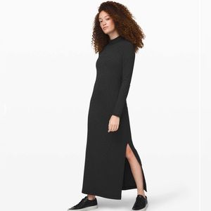 Lululemon Kitsilano Turtleneck Rib Dress
Heathered Black SIZE 8